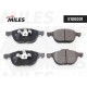 Колодки тормозные дисковые, передние, Miles E400001