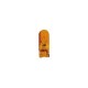 Лампа накаливания WY5W 12V 5W W2.1x9.5d, желтая, Valeo 032213