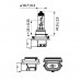 Лампа H11 12V 55W PGJ19-2 C1, LongLife EcoVision, Philips 12362llecoc1